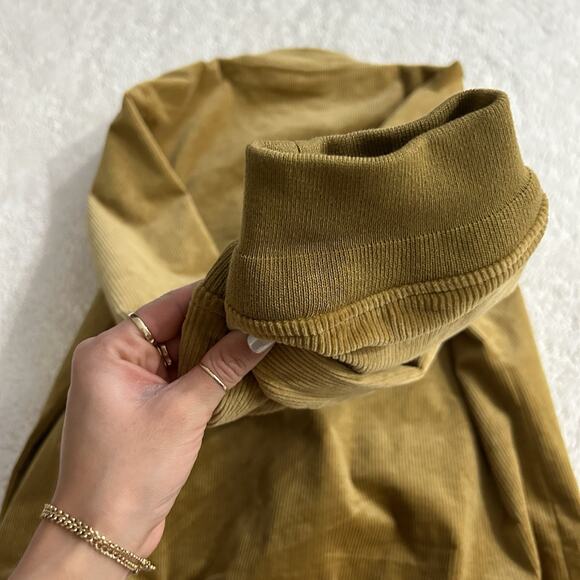 Polo Ralph Lauren Corduroy Brwn Eisenhower Jacket Sz XL Plaid Green Insulation - Picture 10 of 10